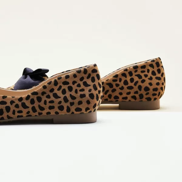 C.Paravano Women's Flats | Square Toe Shoes for Women | Leather Flat Shoes for Women | Slip On Ballet Flats