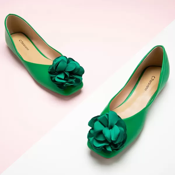 C.Paravano Women's Flats | Square Toe Shoes for Women | Womens Flat Shoes | Flat Shoes Women
