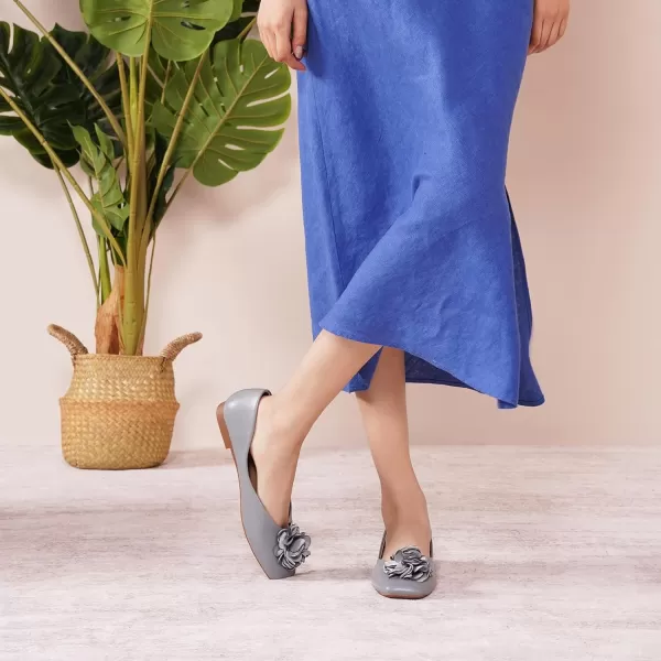 C.Paravano Women's Flats | Square Toe Shoes for Women | Womens Flat Shoes | Flat Shoes Women