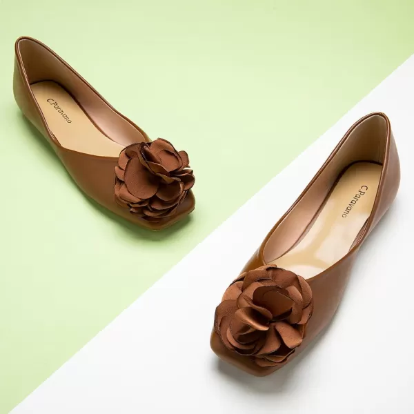 C.Paravano Women's Flats | Square Toe Shoes for Women | Womens Flat Shoes | Flat Shoes Women