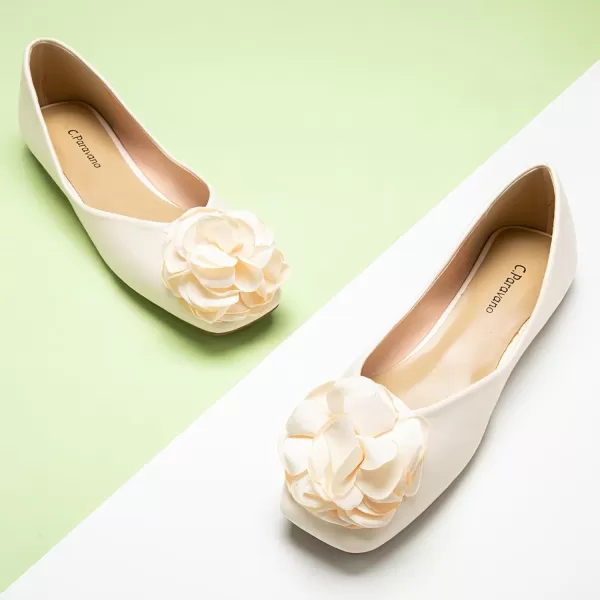 C.Paravano Women's Flats | Square Toe Shoes for Women | Womens Flat Shoes | Flat Shoes Women