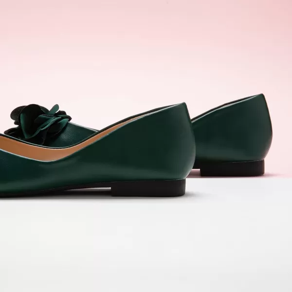 C.Paravano Women's Flats | Square Toe Shoes for Women | Womens Flat Shoes | Flat Shoes Women