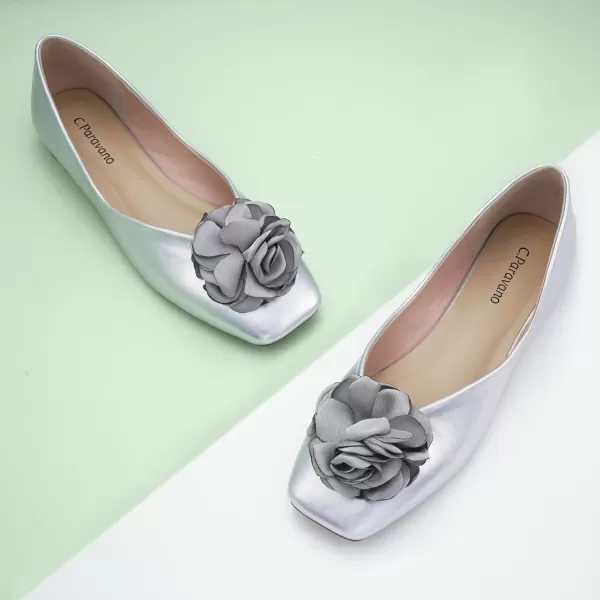 C.Paravano Women's Flats | Square Toe Shoes for Women | Womens Flat Shoes | Flat Shoes Women