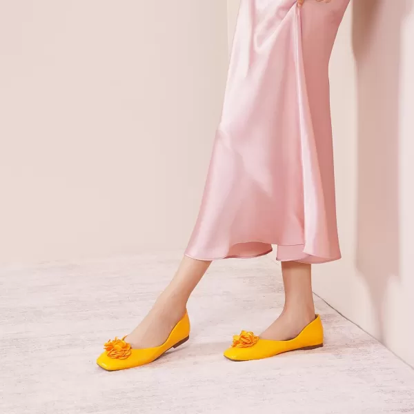 C.Paravano Women's Flats | Square Toe Shoes for Women | Womens Flat Shoes | Flat Shoes Women