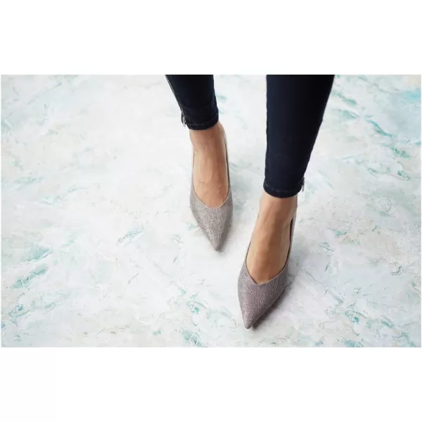 C.Paravano Women's Pump | Kitten Heel Daily Pumps | Closed Toe Low Heel | Comfortable Low Stiletto Heel Pumps