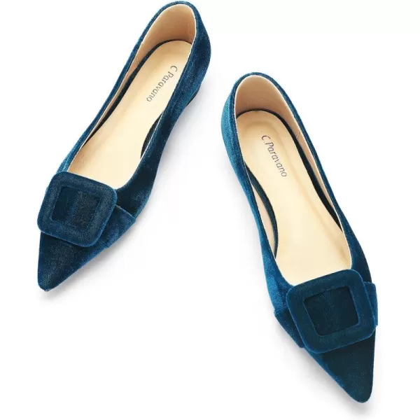 C.Paravano Flat Shoes | Leather Flats for Women | Pointed Toe Flats | Women Flat Shoes | Ballet for Women Shoes | Work Flats for Women