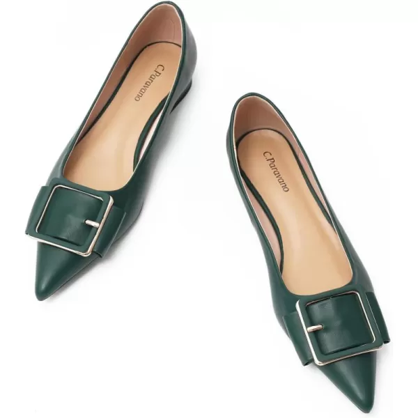 C.Paravano Flat Shoes | Leather Flats for Women | Pointed Toe Flats | Women Flat Shoes | Ballet for Women Shoes | Work Flats for Women