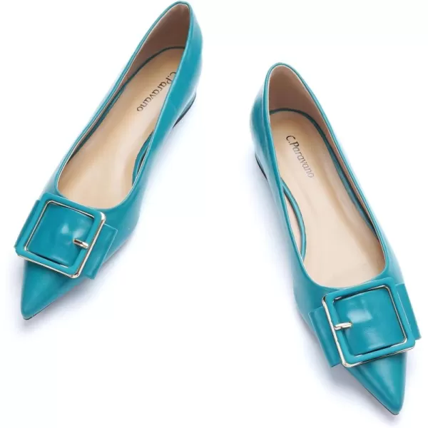 C.Paravano Flat Shoes | Leather Flats for Women | Pointed Toe Flats | Women Flat Shoes | Ballet for Women Shoes | Work Flats for Women