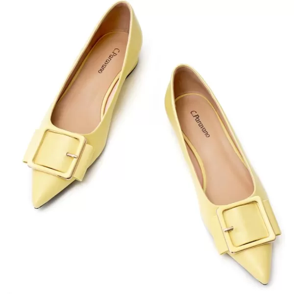 C.Paravano Flat Shoes | Leather Flats for Women | Pointed Toe Flats | Women Flat Shoes | Ballet for Women Shoes | Work Flats for Women