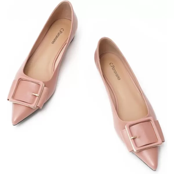 C.Paravano Flat Shoes | Leather Flats for Women | Pointed Toe Flats | Women Flat Shoes | Ballet for Women Shoes | Work Flats for Women