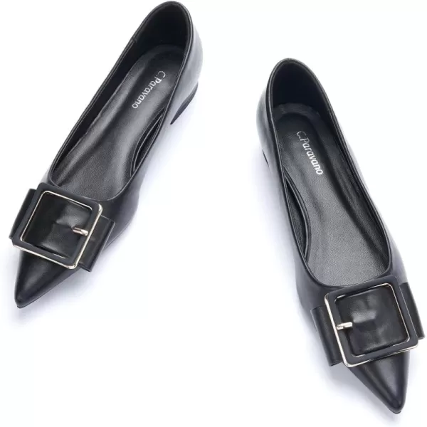 C.Paravano Flat Shoes | Leather Flats for Women | Pointed Toe Flats | Women Flat Shoes | Ballet for Women Shoes | Work Flats for Women