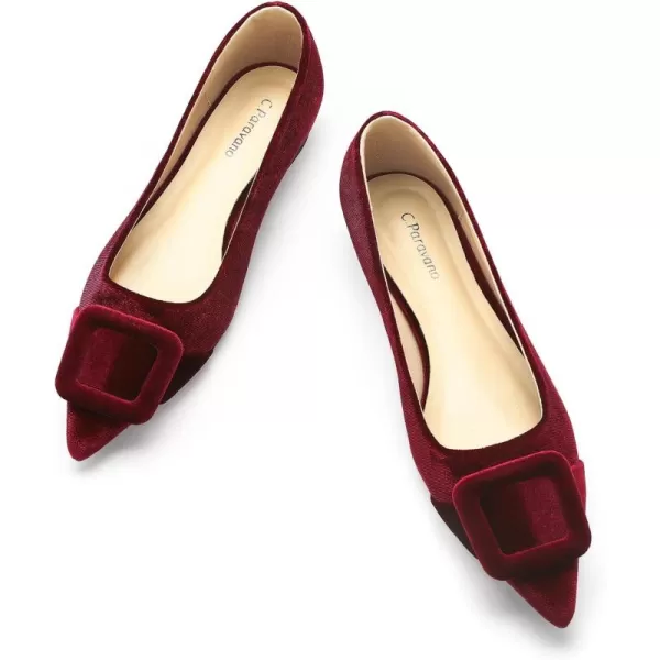 C.Paravano Flat Shoes | Leather Flats for Women | Pointed Toe Flats | Women Flat Shoes | Ballet for Women Shoes | Work Flats for Women