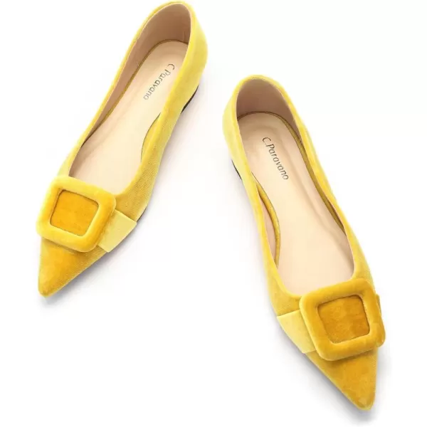 C.Paravano Flat Shoes | Leather Flats for Women | Pointed Toe Flats | Women Flat Shoes | Ballet for Women Shoes | Work Flats for Women