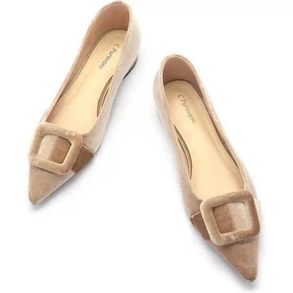 C.Paravano Flat Shoes | Leather Flats for Women | Pointed Toe Flats | Women Flat Shoes | Ballet for Women Shoes | Work Flats for Women