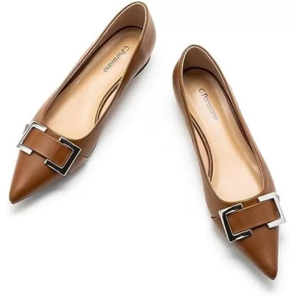 C.Paravano Flats for Women | Women's Flats | Slip on Flats | Ballet Flats for Women | Pointed Toe Flats | Womens Dressy Flats