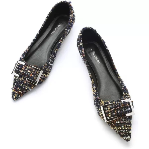 C.Paravano Flats for Women | Women's Flats | Slip on Flats | Ballet Flats for Women | Pointed Toe Flats | Womens Dressy Flats