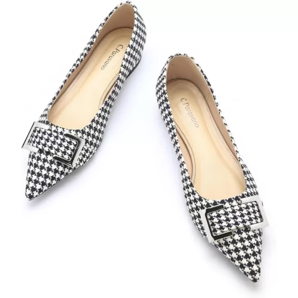 C.Paravano Flats for Women | Women's Flats | Slip on Flats | Ballet Flats for Women | Pointed Toe Flats | Womens Dressy Flats
