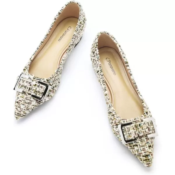 C.Paravano Flats for Women | Women's Flats | Slip on Flats | Ballet Flats for Women | Pointed Toe Flats | Womens Dressy Flats