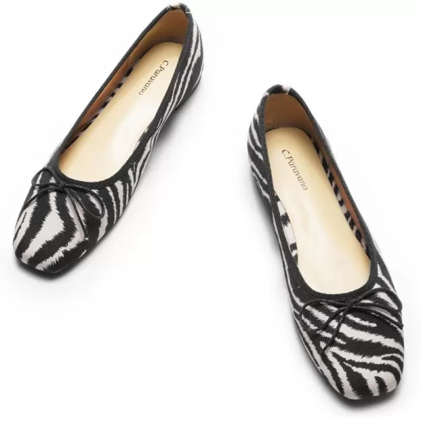 C.Paravano Women's Flats | Ballet Flats for Women | Flat Shoes | Dressy Shoes for Women | Round Toe Flats | Soft Leather Shoes Women