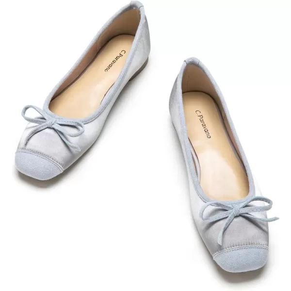 C.Paravano Women's Flats | Ballet Flats for Women | Flat Shoes | Dressy Shoes for Women | Round Toe Flats | Soft Leather Shoes Women