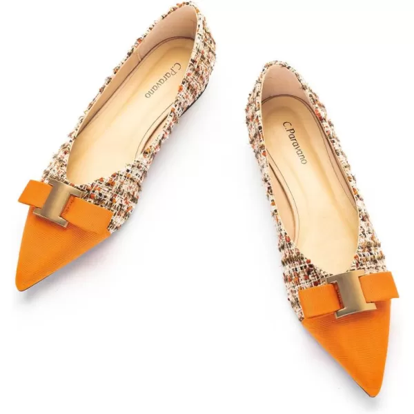 C.Paravano Women’s Flats I Flat for Women Leather I Pointed Toe Flats I Ballet Flats for Women I Slip on Dressy Flats