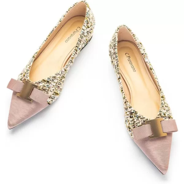 C.Paravano Women’s Flats I Flat for Women Leather I Pointed Toe Flats I Ballet Flats for Women I Slip on Dressy Flats