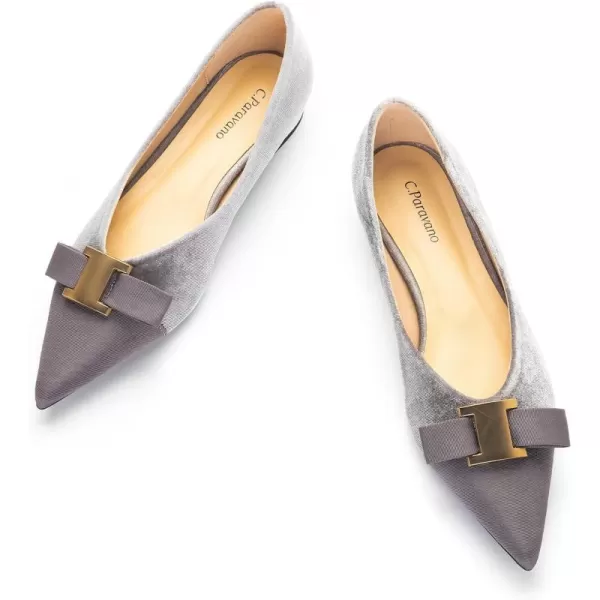 C.Paravano Women’s Flats I Flat for Women Leather I Pointed Toe Flats I Ballet Flats for Women I Slip on Dressy Flats