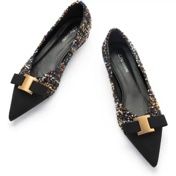 C.Paravano Women’s Flats I Flat for Women Leather I Pointed Toe Flats I Ballet Flats for Women I Slip on Dressy Flats