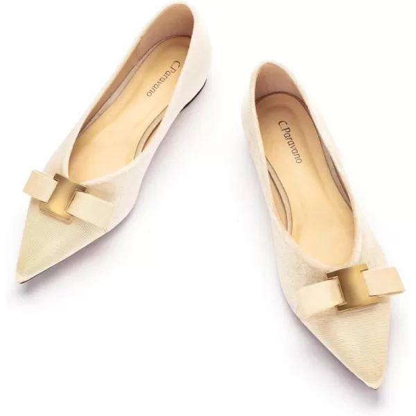 C.Paravano Women’s Flats I Flat for Women Leather I Pointed Toe Flats I Ballet Flats for Women I Slip on Dressy Flats