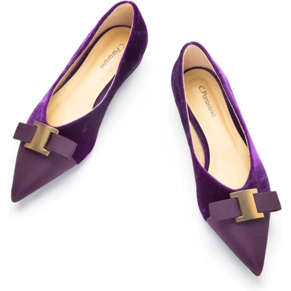 C.Paravano Women’s Flats I Flat for Women Leather I Pointed Toe Flats I Ballet Flats for Women I Slip on Dressy Flats