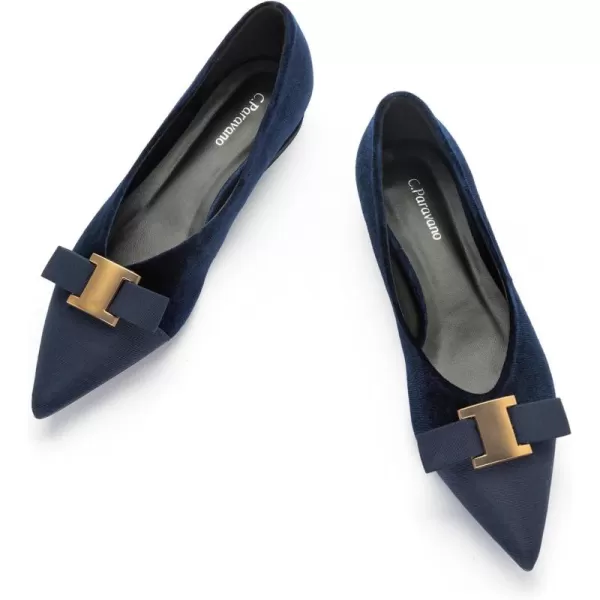 C.Paravano Women’s Flats I Flat for Women Leather I Pointed Toe Flats I Ballet Flats for Women I Slip on Dressy Flats