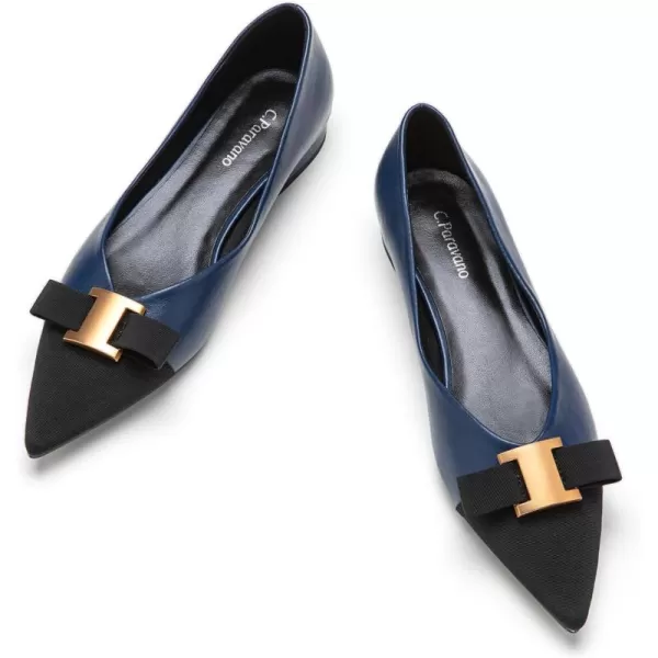 C.Paravano Women’s Flats I Flat for Women Leather I Pointed Toe Flats I Ballet Flats for Women I Slip on Dressy Flats