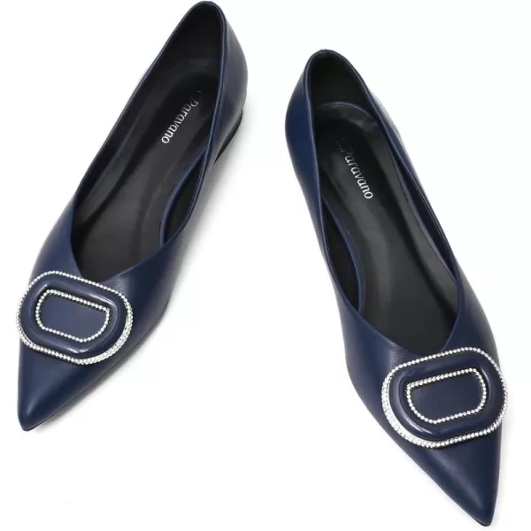 C.Paravano Women’s Flats I Slip on Ballet Flats I Pointed Toe Flats for Women I Two Tone Flats I Leather Flats Shoes Women I Womens Designer Flats