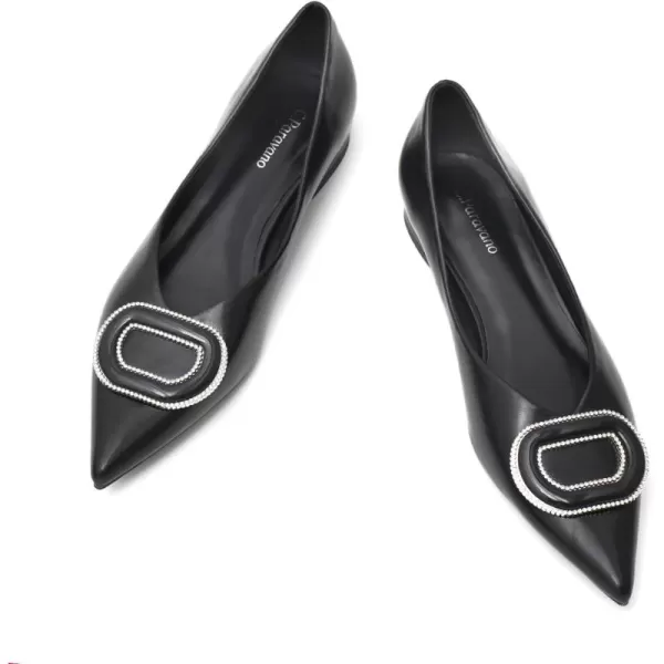 C.Paravano Women’s Flats I Slip on Ballet Flats I Pointed Toe Flats for Women I Two Tone Flats I Leather Flats Shoes Women I Womens Designer Flats