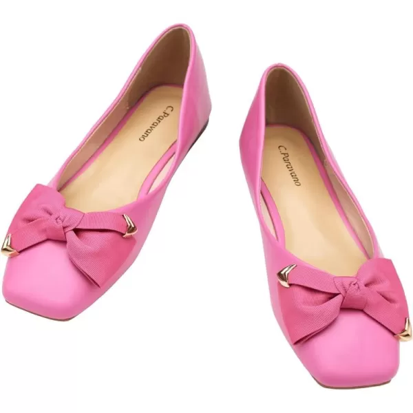 C.Paravano Women's Flats | Square Toe Flats for Women | Flat Shoes | Womens Ballet Flats | Slip On Dress Flats