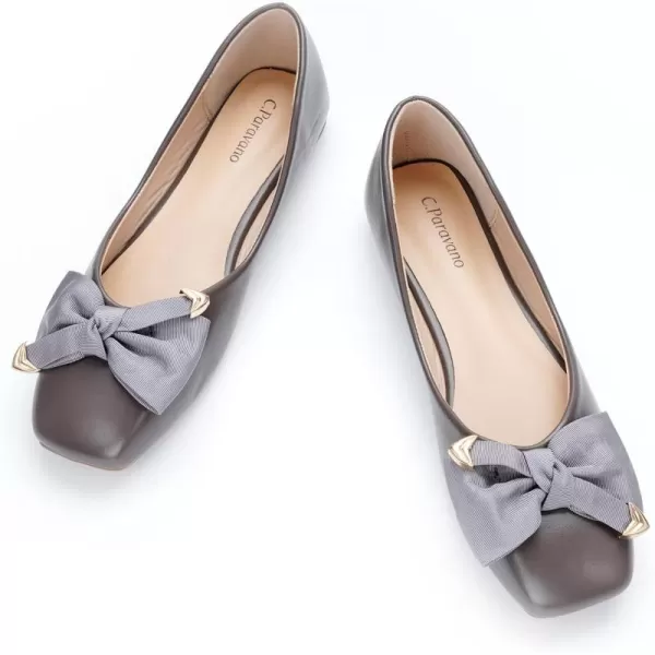 C.Paravano Women's Flats | Square Toe Flats for Women | Flat Shoes | Womens Ballet Flats | Slip On Dress Flats