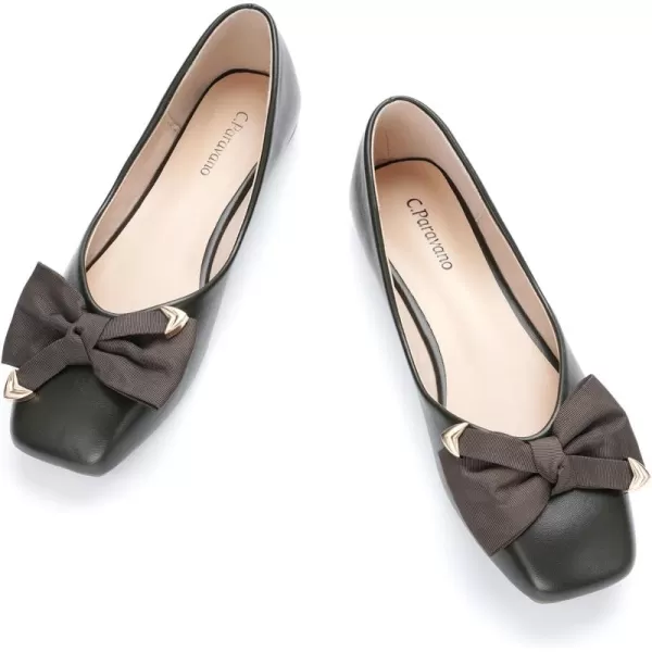 C.Paravano Women's Flats | Square Toe Flats for Women | Flat Shoes | Womens Ballet Flats | Slip On Dress Flats
