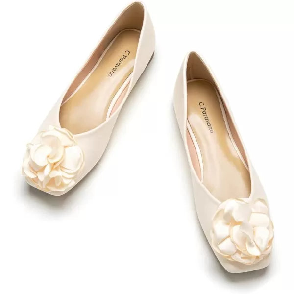 C.Paravano Women's Flats | Square Toe Shoes for Women | Womens Flat Shoes | Flat Shoes Women