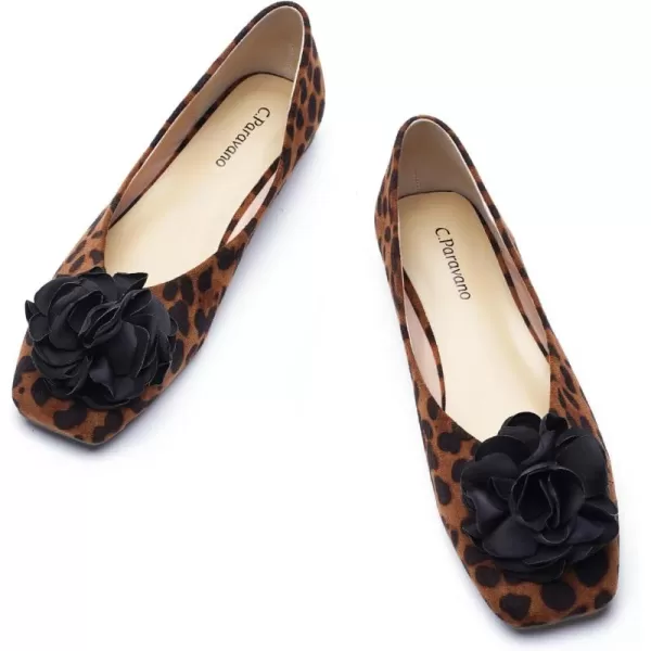 C.Paravano Women's Flats | Square Toe Shoes for Women | Womens Flat Shoes | Flat Shoes Women