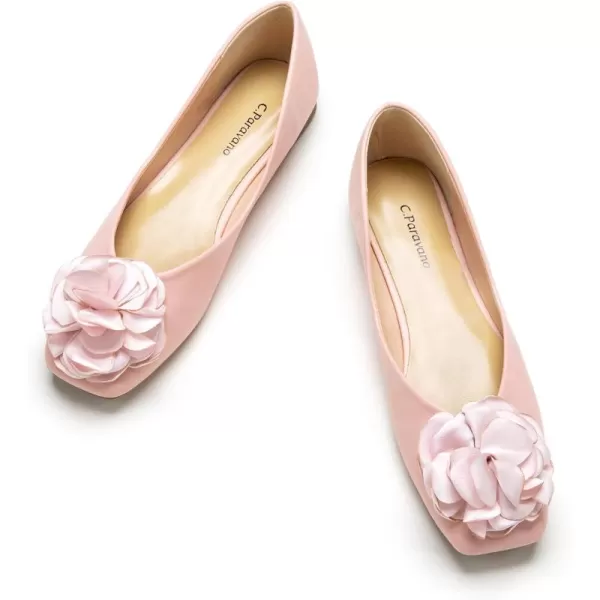 C.Paravano Women's Flats | Square Toe Shoes for Women | Womens Flat Shoes | Flat Shoes Women
