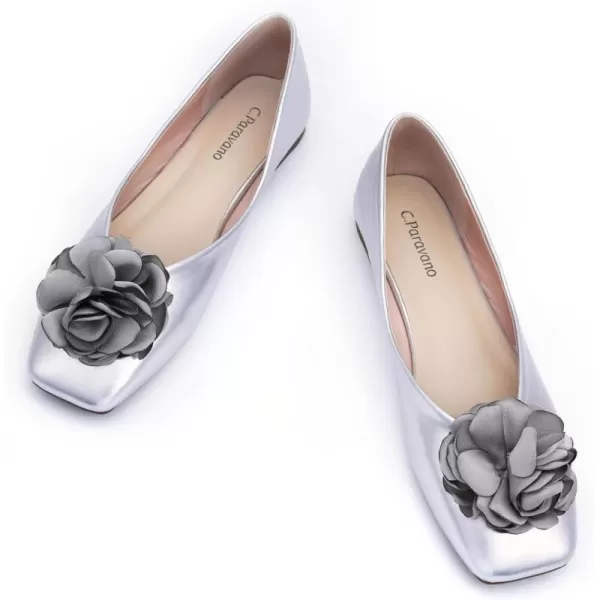 C.Paravano Women's Flats | Square Toe Shoes for Women | Womens Flat Shoes | Flat Shoes Women
