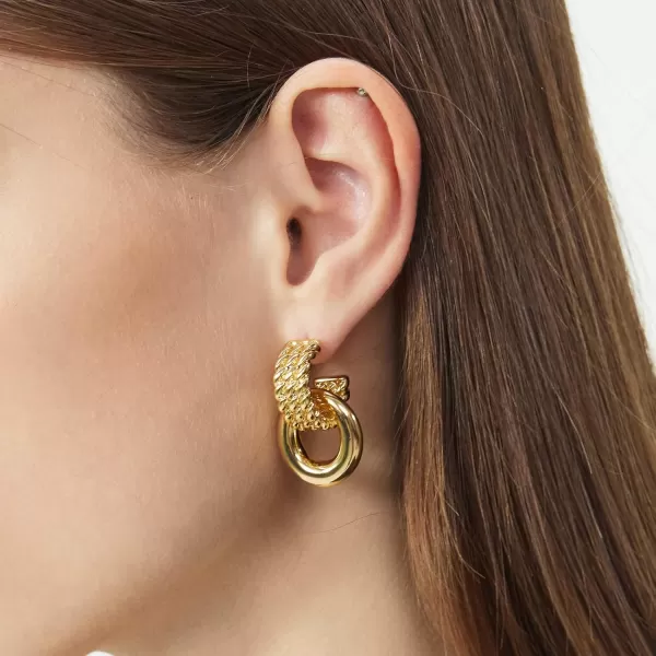 C.Paravano Earrings for Women | Hoop Earrings | Drop Earrings | Dangle Earrings for Women | Gold Earrings Womens