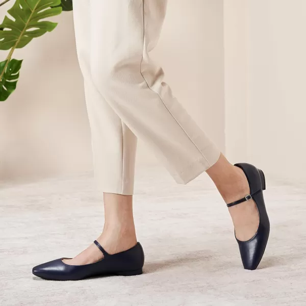 C.Paravano Mary Jane Shoes for Women | Womens Round Toe Flats | Mary Jane Flats | Women's Strap Shoes