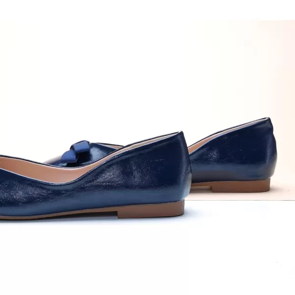 C.Paravano Women's Flats | Ballet Flats Shoes for Women | Square Toe Flats| Bowknot Comfortable Casual Dressy Women Shoes