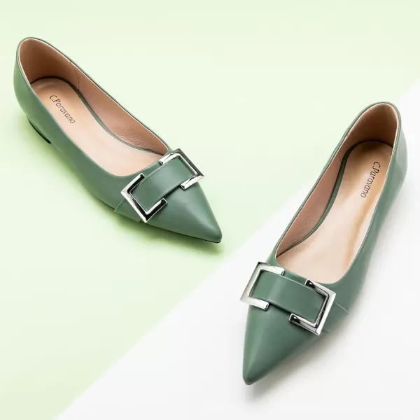 C.Paravano Flats for Women | Women's Flats | Slip on Flats | Ballet Flats for Women | Pointed Toe Flats | Womens Dressy Flats