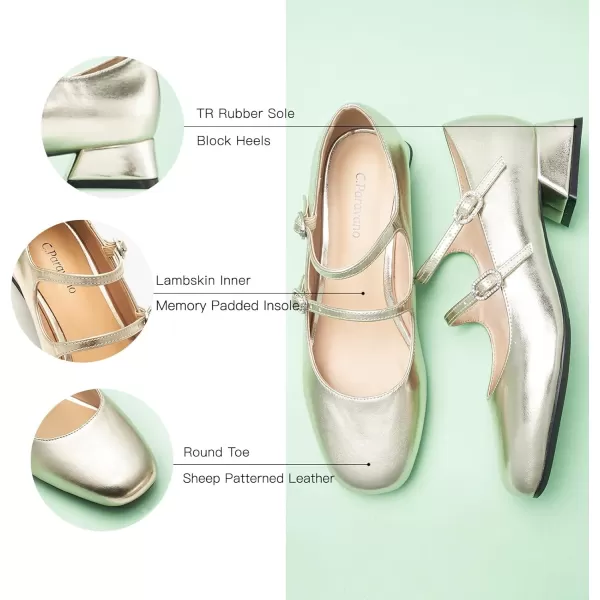 C.Paravano Mary Jane Shoes Square Toe Mary Janes Low Heel Mary Jane Low Block Heels Mary Jane Pumps Women Shoes Dressy Comfortable