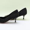 imageCParavano Metal Buckle Pointy Pumps Heels for Women Sexy Wedding Shoes Dressy Low Heel for Formal Events Work Casual Heels Leather Pumps for Office AttireBlack Tweed