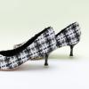 imageCParavano Metal Buckle Pointy Pumps Heels for Women Sexy Wedding Shoes Dressy Low Heel for Formal Events Work Casual Heels Leather Pumps for Office AttireBlackwhite