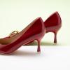 imageCParavano Pointed Toe Heels Closed Toe Womens Pumps Low Heel for Formal Events Dress Pump Leather Pumps for Women Dressy Womens Heels Comfortable DressyRed E2