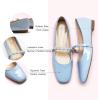imageCParavano Mary Jane Shoes for Women  Womens Flats  Womens Mary Jane  Leather Ballet FlatBluee